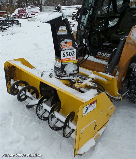 skid steer snow blower video|skid steer snow blower for sale.